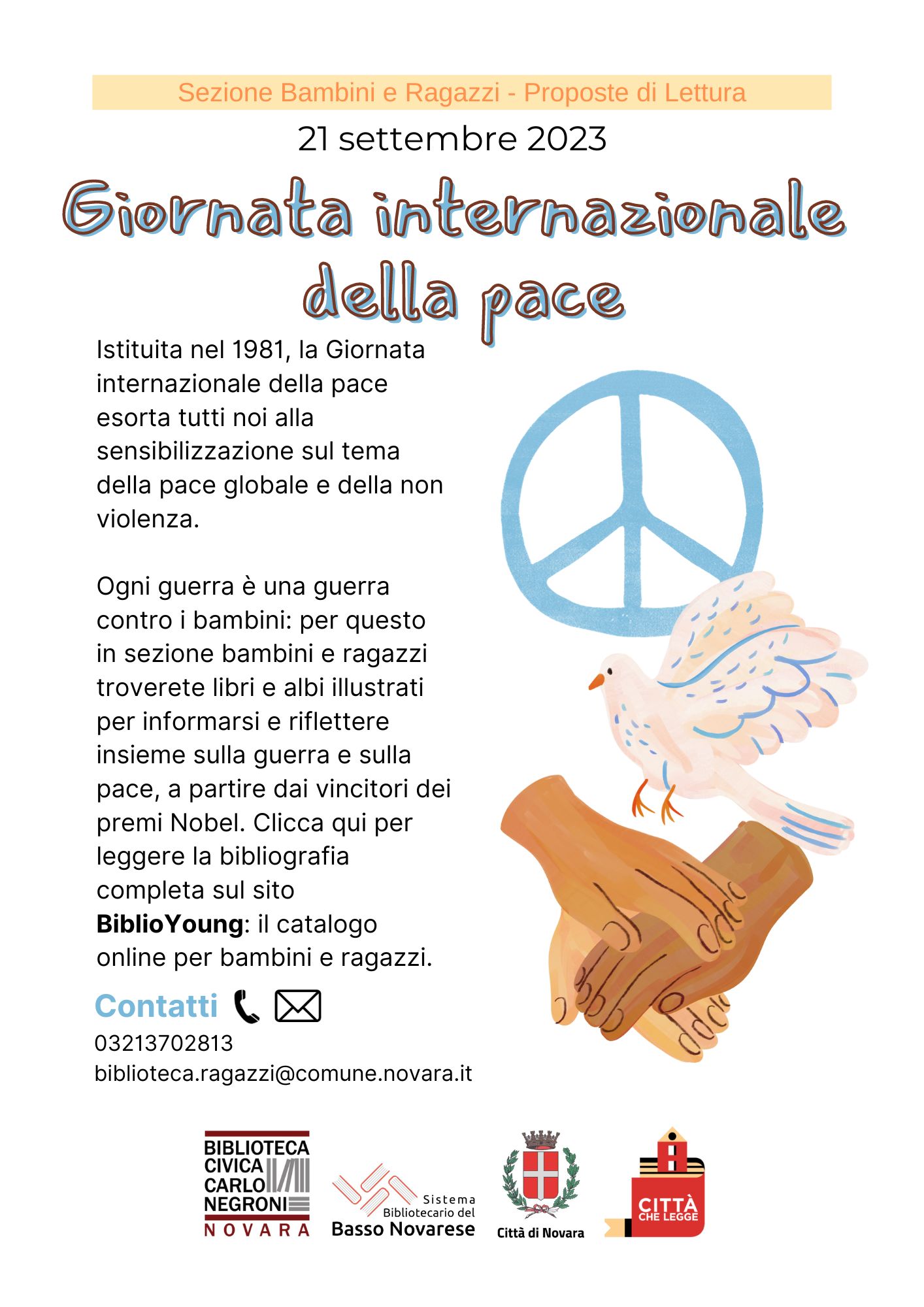 SBR - Giornata internazionale della pace sito web