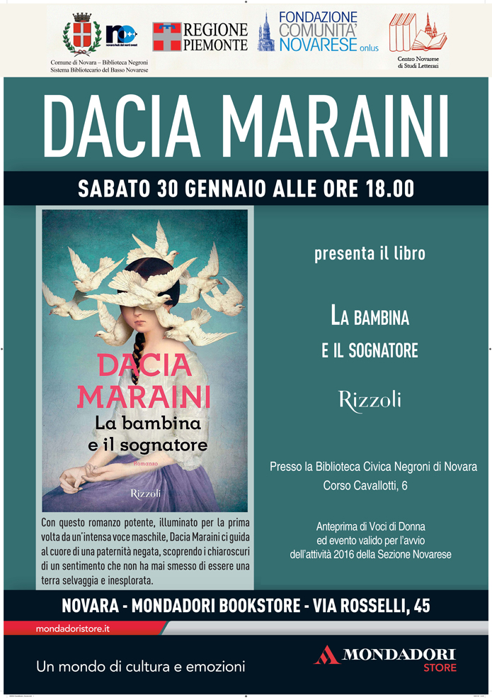 Invito per Dacia Maraini