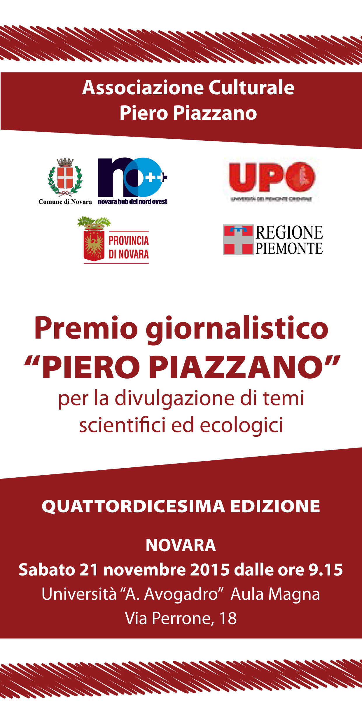 Premio Piero Piazzano 2015