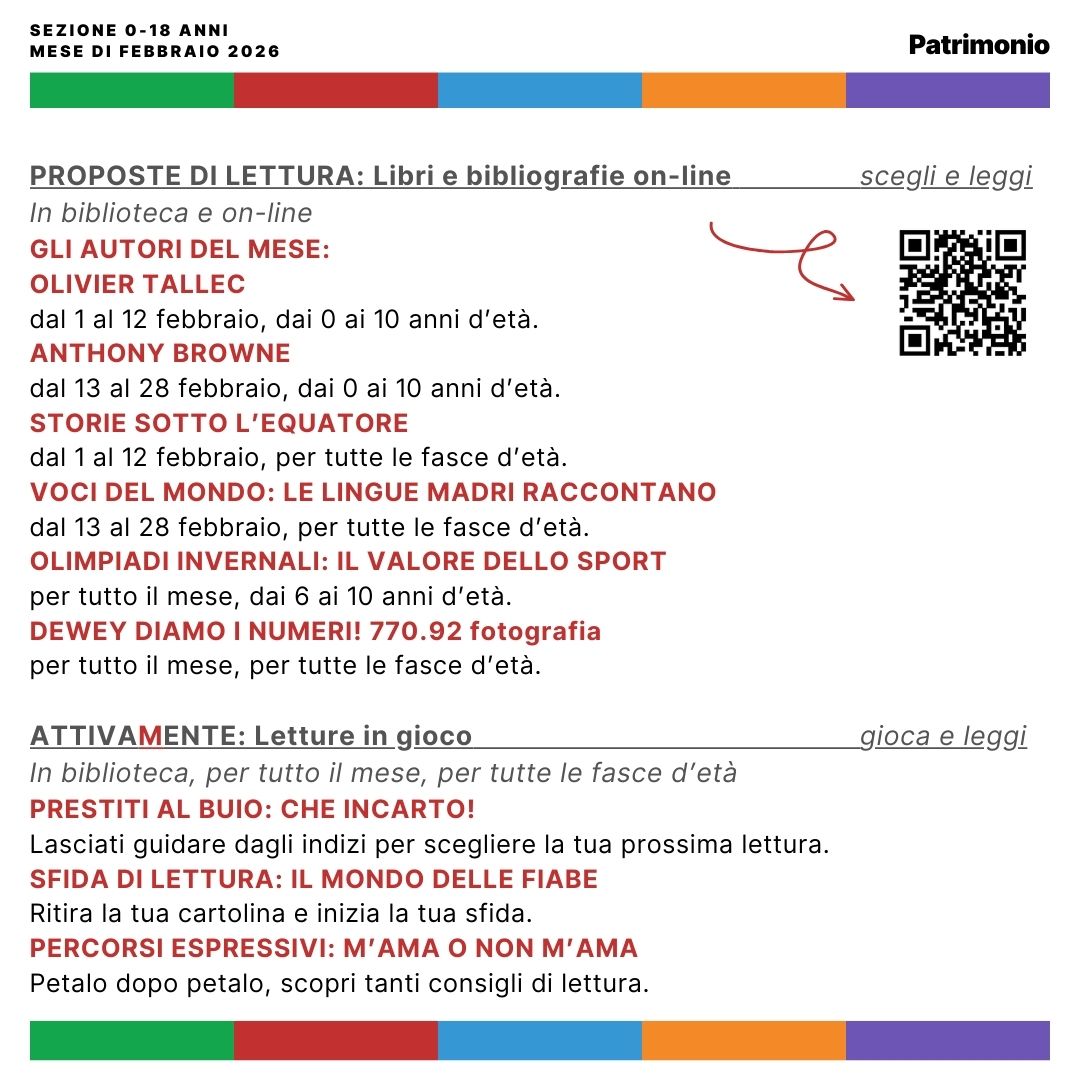 2026 SEZIONE 0-18 iniziative