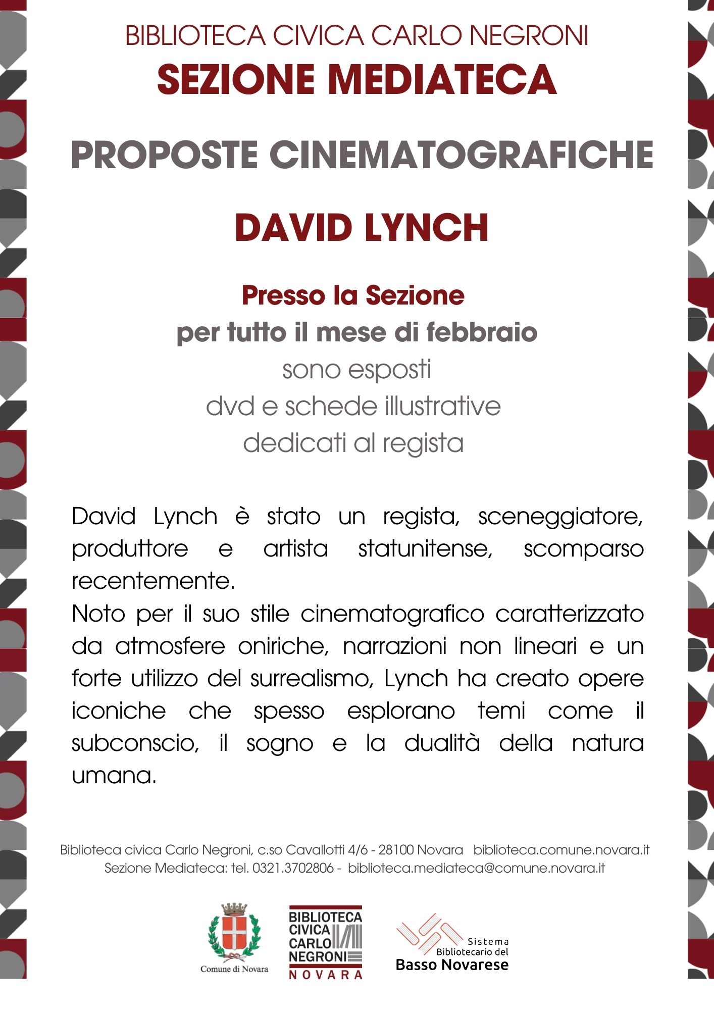 MEDIATECA David Lynch