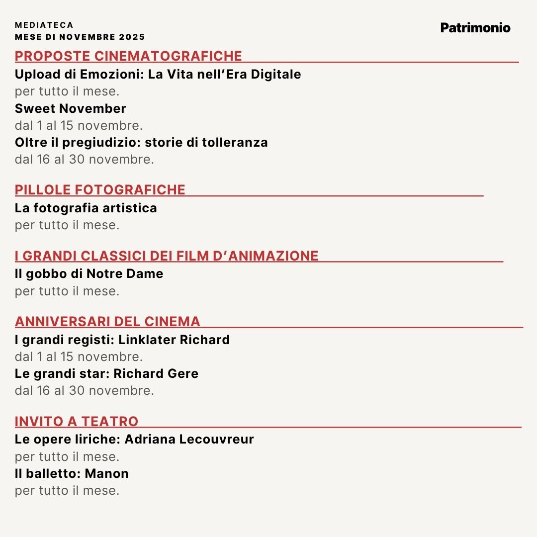 MEDIATECA Eventi