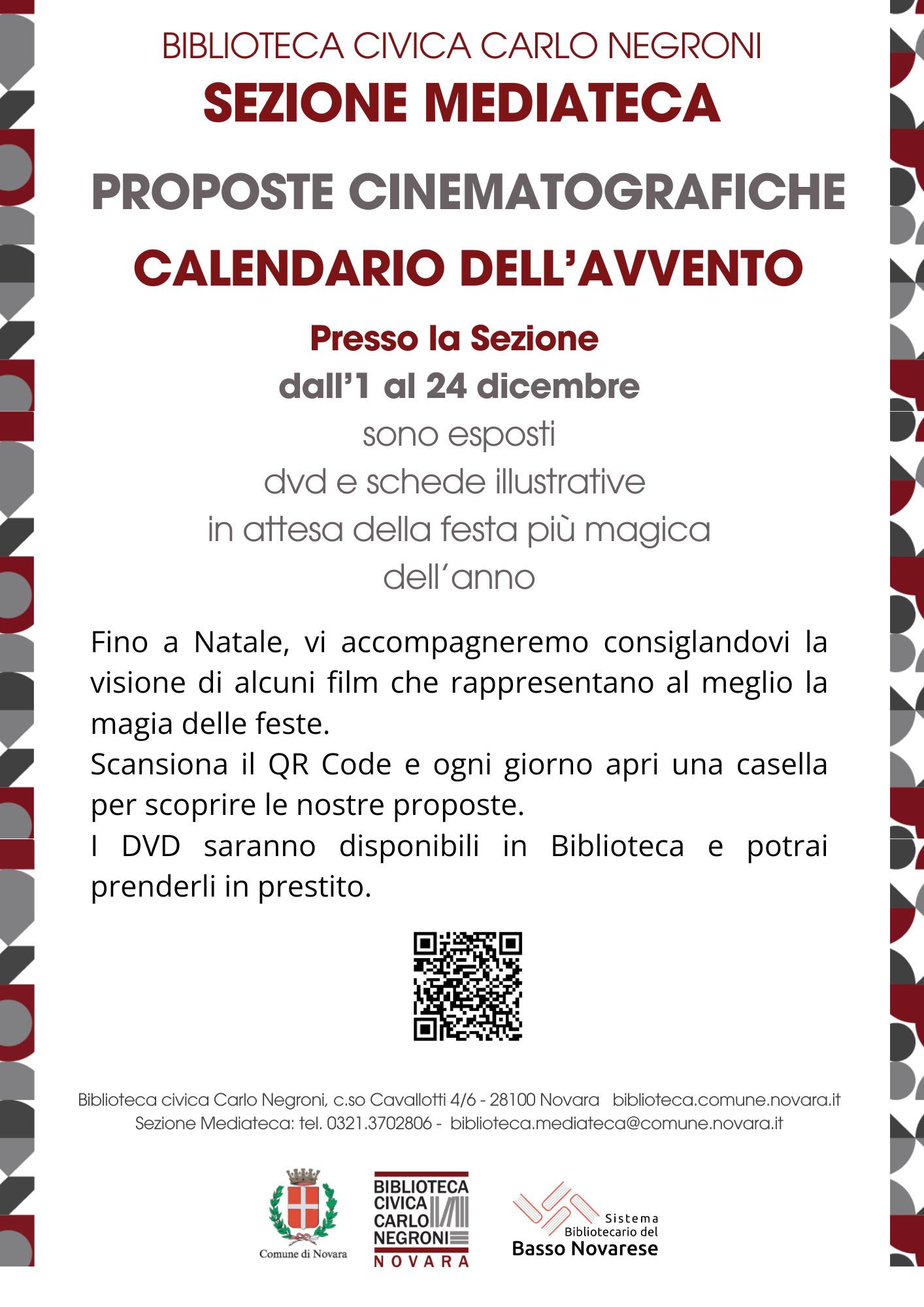 MEDIATECA calendario dellavvento