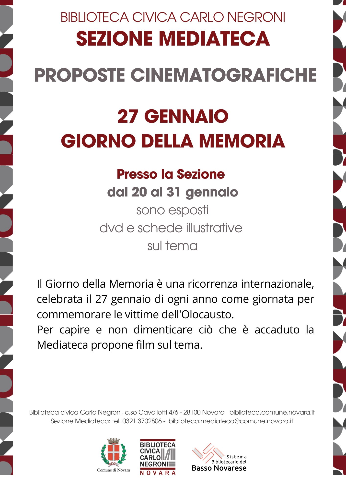 MEDIATECA giorno memoria