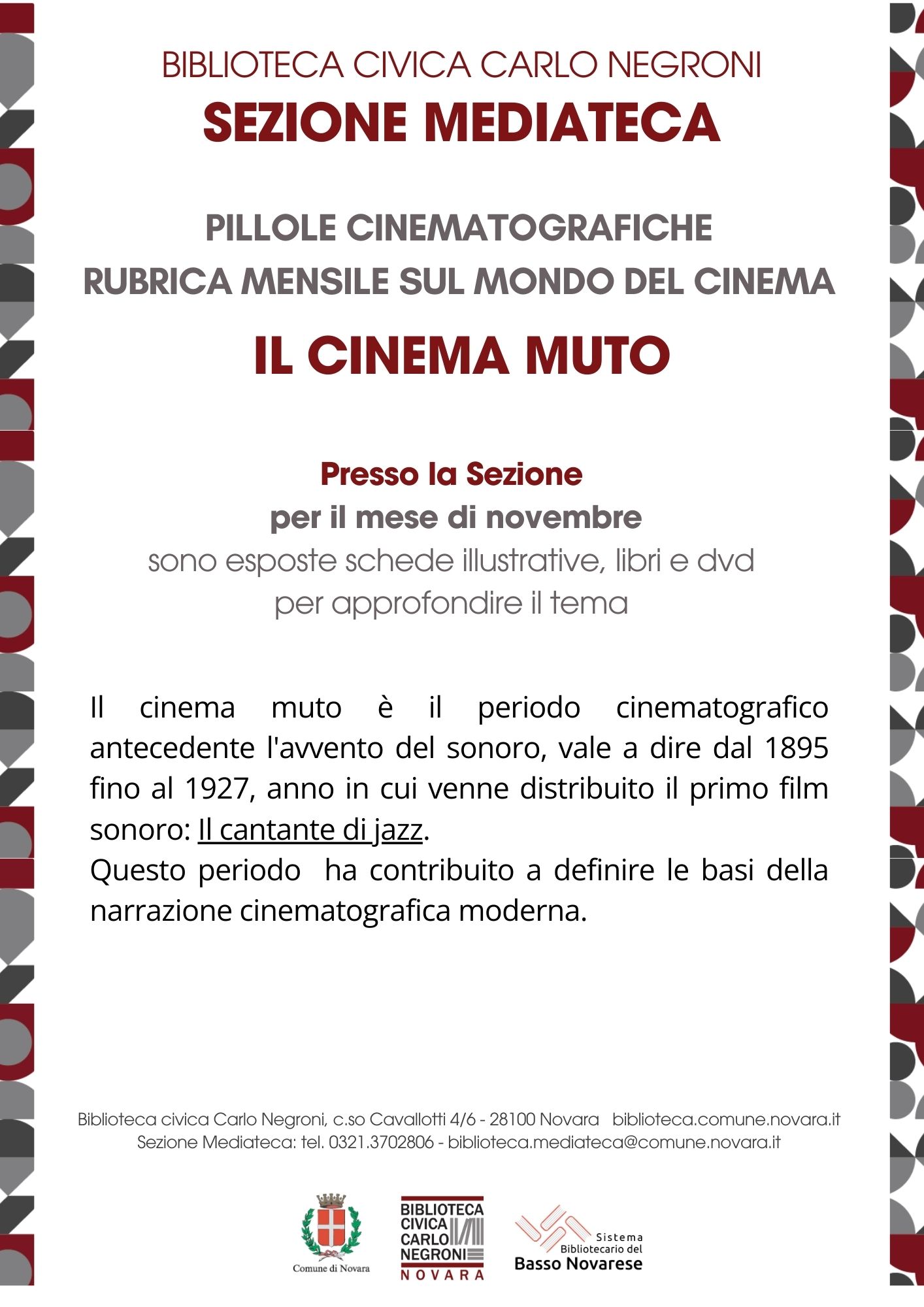 MEDIATECA il cinema muto