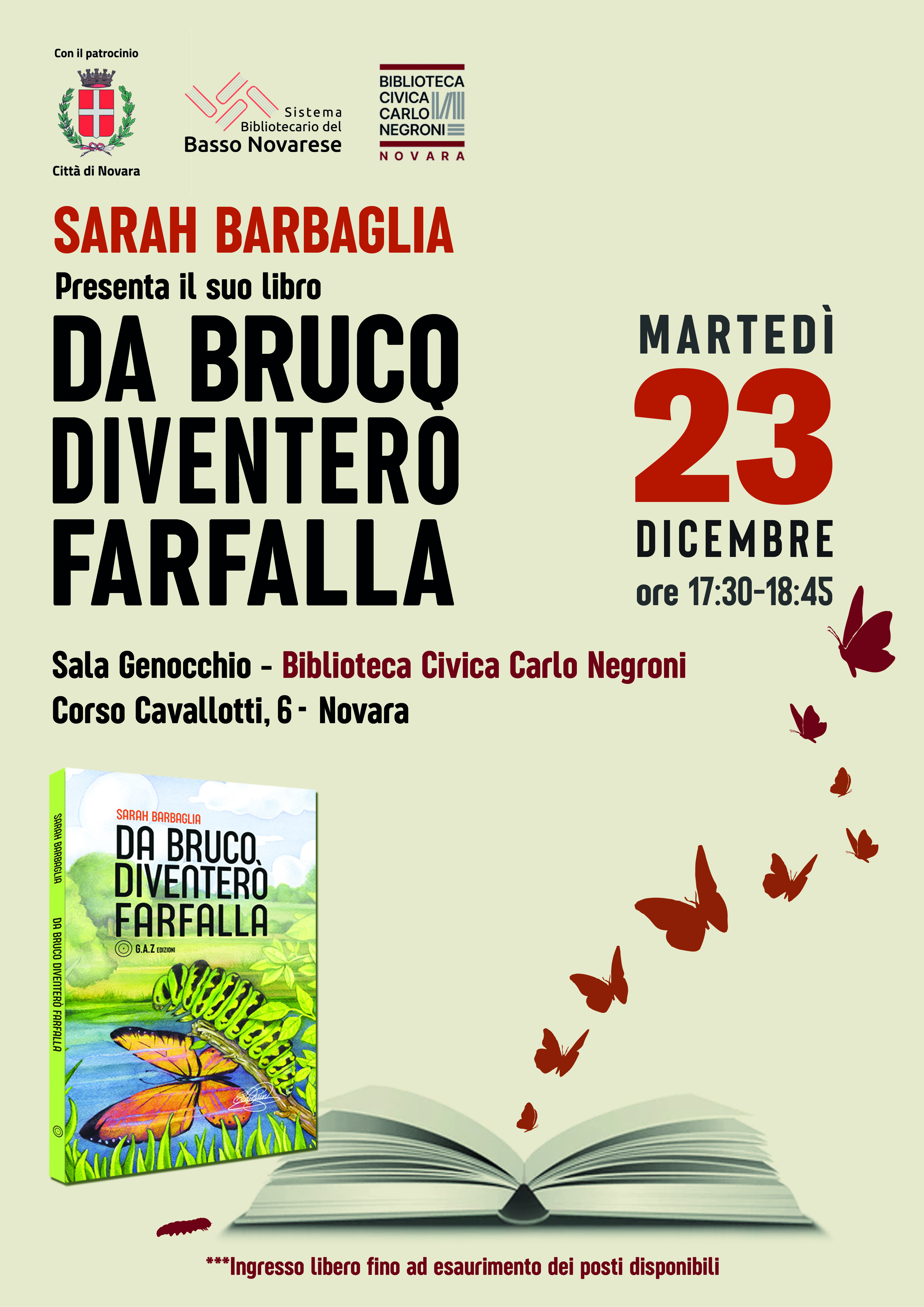 Negroni 23 dicembre Locandina A3