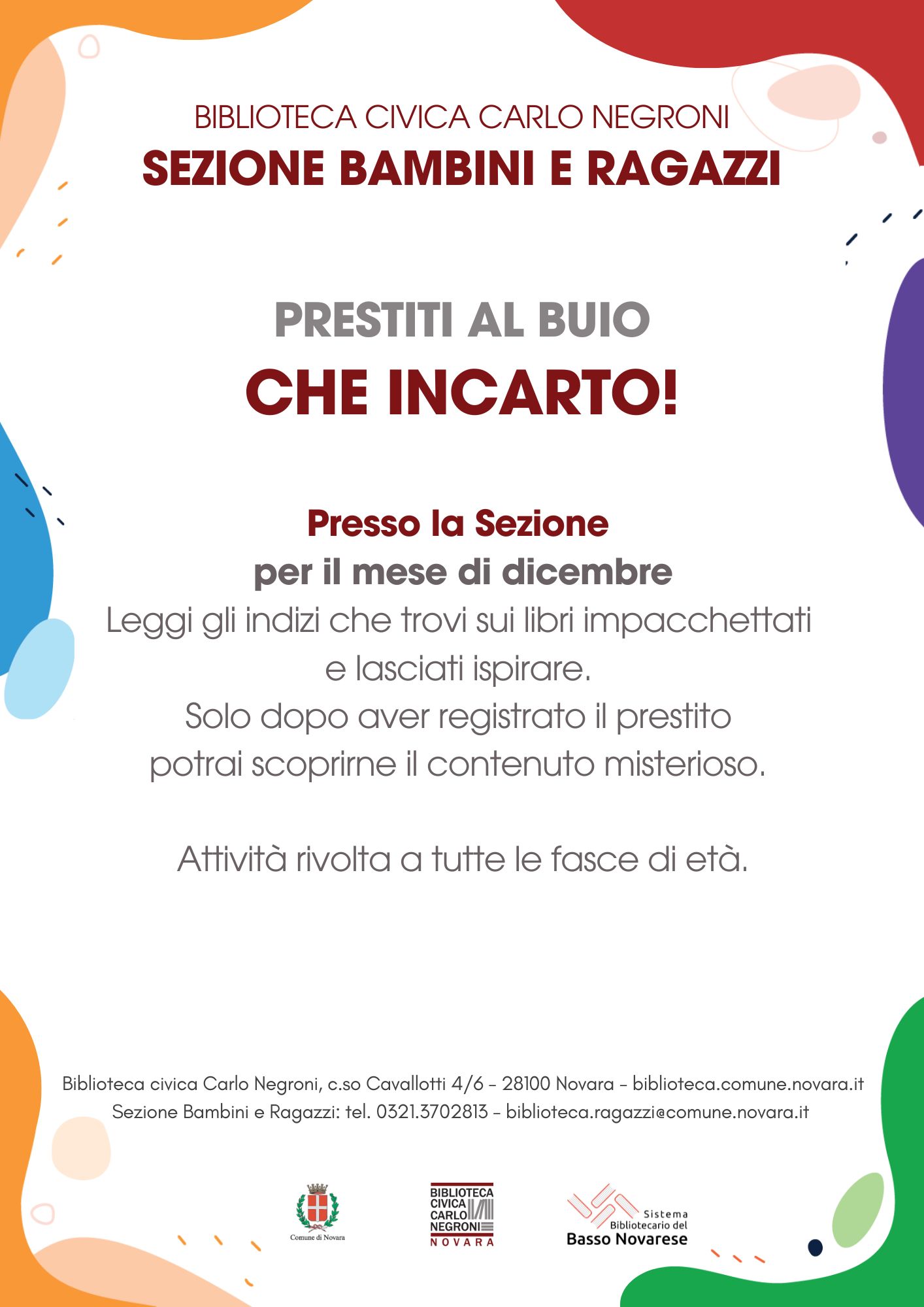 SBR libri impacchettati dicembre