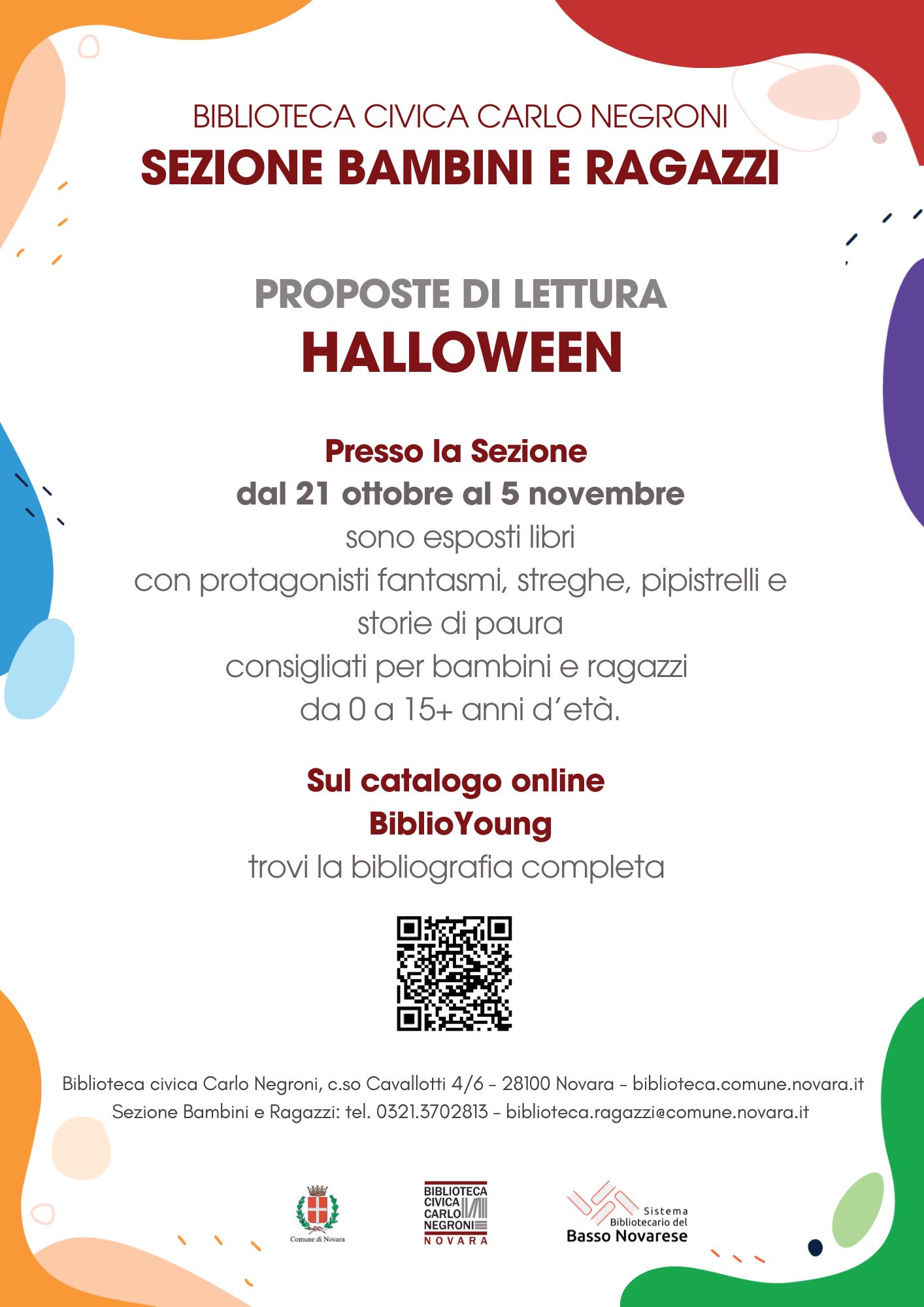 SBR propostre di lettura Halloween