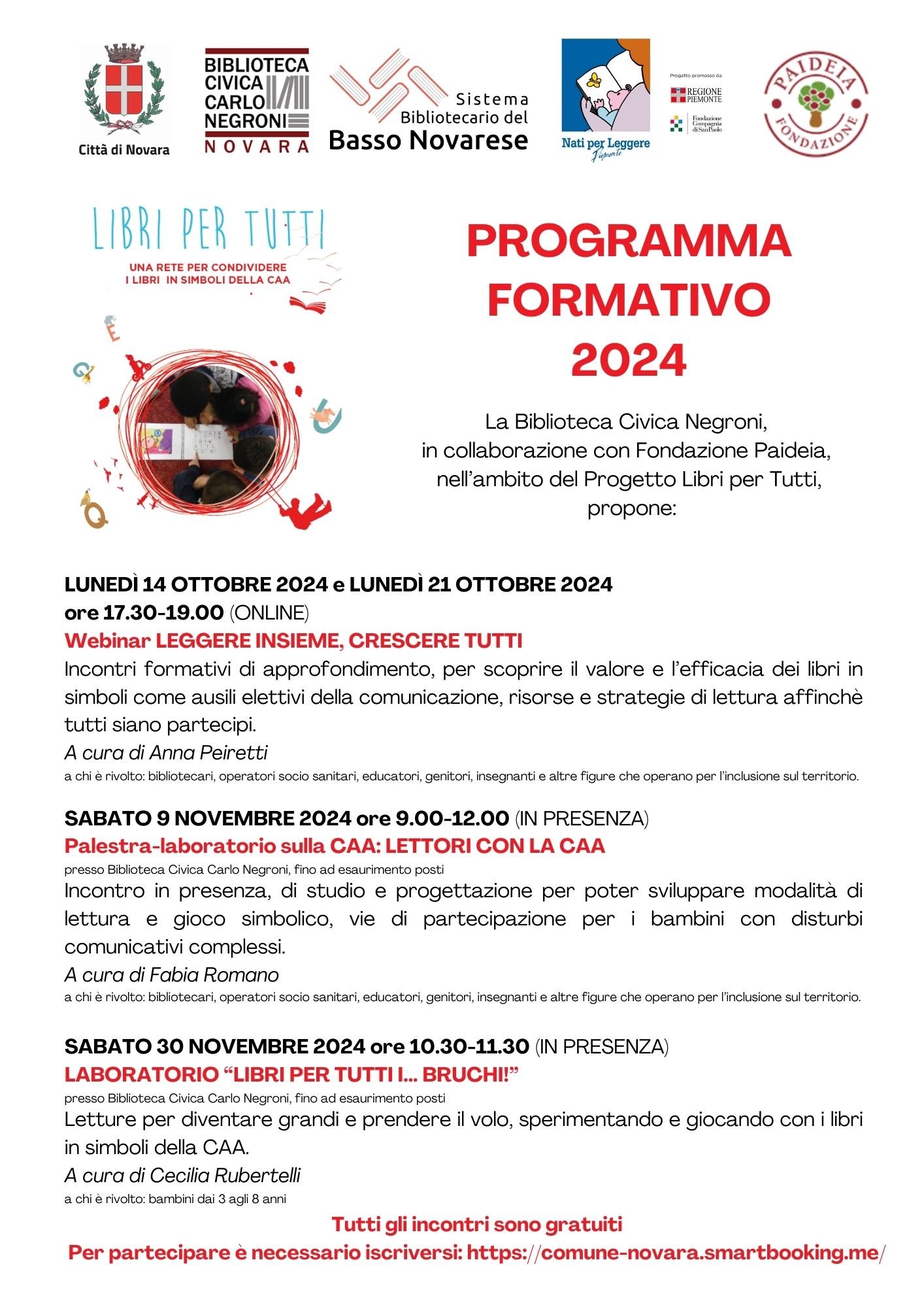 programma formativo paideia 2024